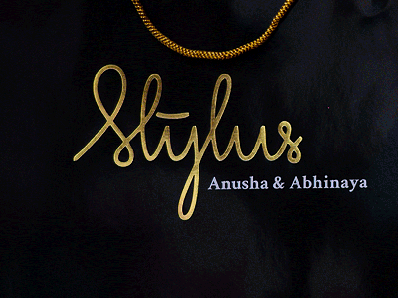 Stylus boutique - Logo concept process behance boutique branding desdevlab fashion india lettering logo logo design process stylus