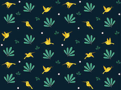 Some birds!!! art behance birds character communication design illustration illustrator india leaf nature pattern pattern art visual design wild