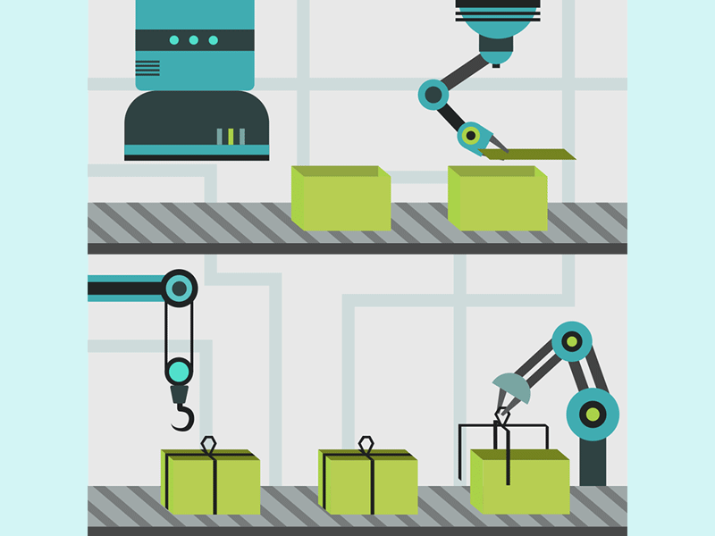 Dribbble industrialautomation.gif by Nisha Nair