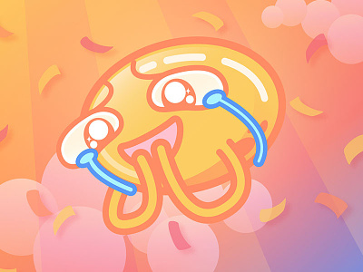 Happy Yolk character characterdesign illustration illustrator niyama oc positivity vector yolk