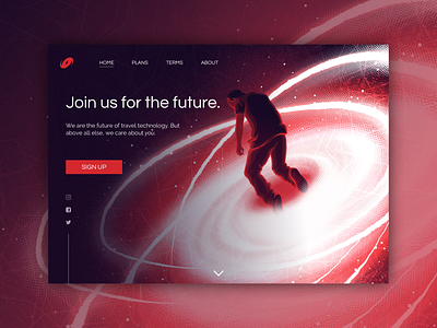 Daily UI 003 - Landing Page