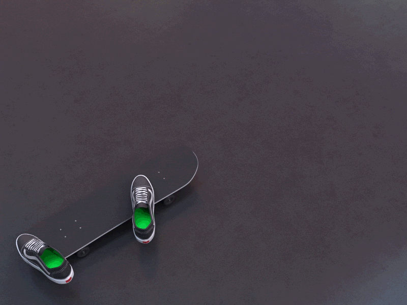 Do A Kickflip! 3d 3d animation 3d art 3d render animation c4d cg cg animation cgart cinema 4d kickflip maxon motion design motion graphics octane octanerender porto portugal skateboard vans