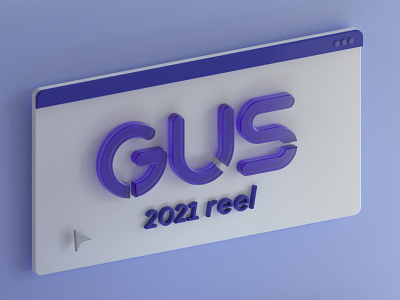 GUS - 2021 Demo Reel 2d 3d 3d animation aftereffects animation cinema 4d flat design motion design motion graphics octanerender