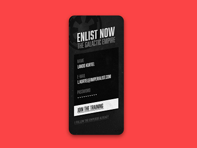 Day 1 (Sign Up Page) - Daily UI Challenge