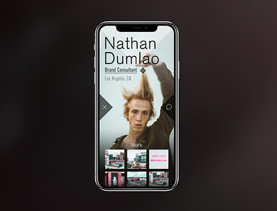 Day 6 (User Profile) - Daily UI Challenge 6 artists challenge creative daily ui day day 6 photographer portrait profile social social network ui user userinterface visual design