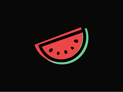 Sapatime - watermelon logo design brand branding colors flat flat illustration fun illustration fun logo illustration logo logomark minimal vector watermelon
