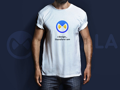 T Shirt Mockup for UIWala Design Studio