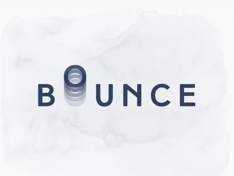 bounce typography expression by hardik chodvadiya on Dribbble