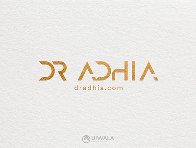 Dr Adhia Logo Desigb branding doctor logo logo logo design logo design concept logo designer logodesign logos logotype uiwala