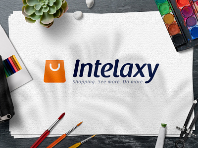 Logo Design : Intelaxy 2020 trend branding branding concept logo design logo design branding logo designer logos logotype