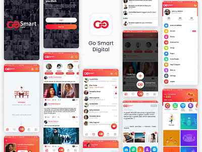 Social Media App UI