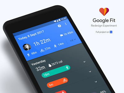 Google Fit - Redesign