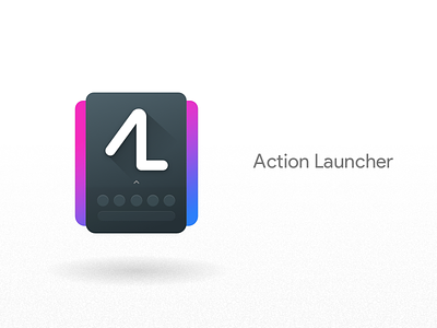 #4 - Action Launcher app design homescreen icon launcher material paperkraft