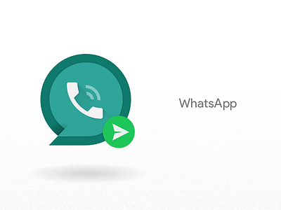 #10 - WhatsApp android call icon material message messenger paperkraft status whatsapp