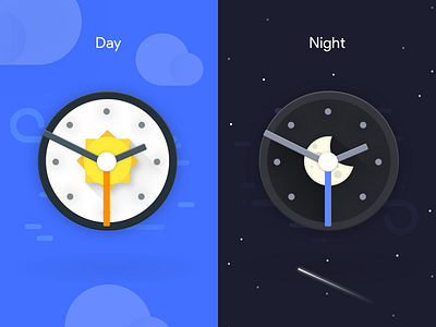 Alarm icon alarm android clock day icon moon night sun