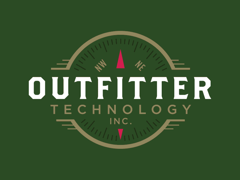 Outfitter Technology Logo compass logo