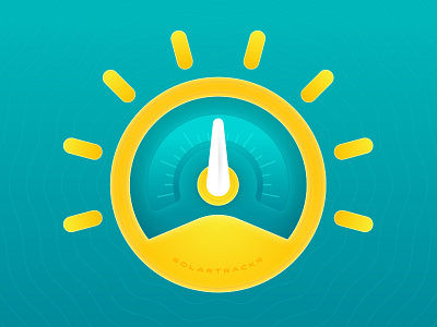 SolarTrackr icon meter solar sun