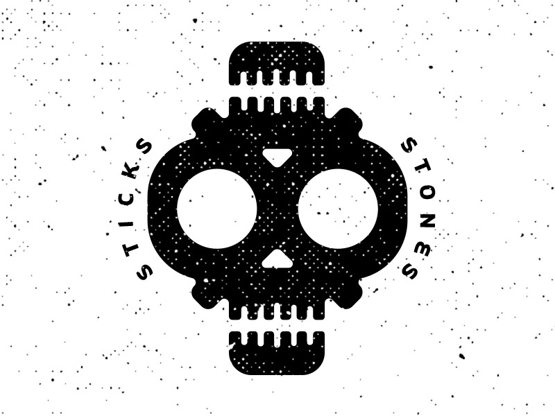 Sticks x Stones by Steve Leacock on Dribbble