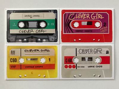 Clever Girl Cards cards cassette clever girl cover band moo