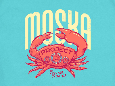 Moska Crab crab illustration jupiter speakers