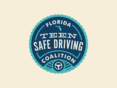 Safe Driving Coalition badge driving florida logo safety