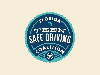 Safe Driving Coalition badge driving florida logo safety