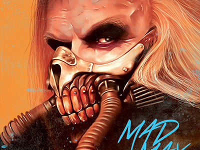 Mad Max digital arts digital painting illustration mad max