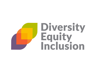Diversity, Equity, & Diversity Identity branding design identity illustration logo typography