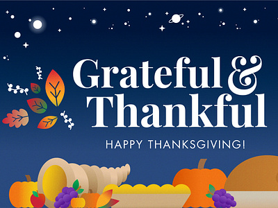 Thanksgiving Message Illustration