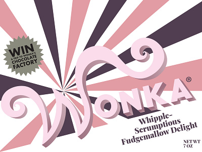 Wonka Lable - Pen Tool Exersize