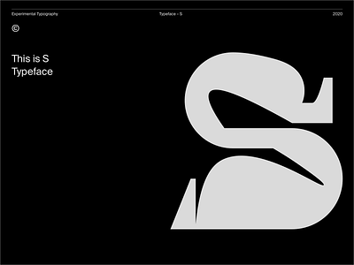 S Typeface design experimental graphic design interface type typeface typo typography