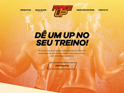 Website ForceUp brazilian nut braziliandesigner fitness forceup one page one page site pasta de amendoim responsive responsive design