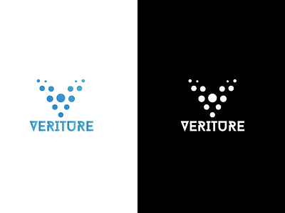 Veriture logo brand identity branding design graphic design illustration logo