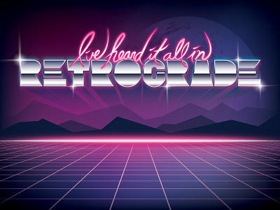 Retrograde 01 80s illustrator retro