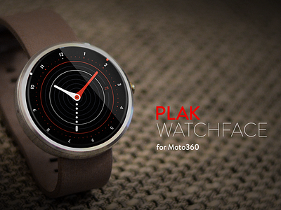 Plak™ watchface for Moto360 androidwear moto360 watch watchface