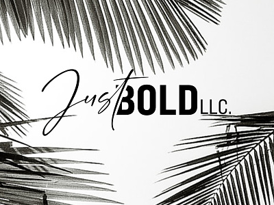 JustBold LLC brand branding design identity logo logotype
