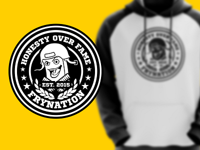 BigFryTV "FryNation Badge" Apparel Design