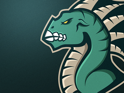 Dragon Mascot Logo by DrippinDigital on Dribbble