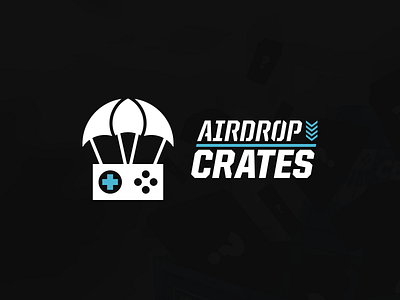 AirDrop Crates brand branding crates esports gaming icon loot redesign