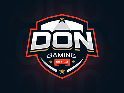 DoN Gaming logo brand branding crates esports gaming icon loot redesign sports