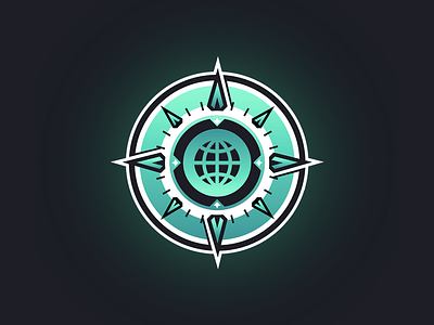 World Compass Logo Design By Marcohdesigns On Dribbble