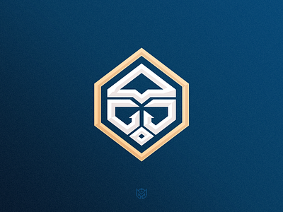 "GG" Logo Design apparel artist badge brand branding circle clothing designer esports game gaming identity illustration logo logotype organization sports typography