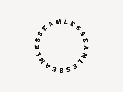 Seamless Accelerator Branding accelerator branding iot logo seamless start up typography