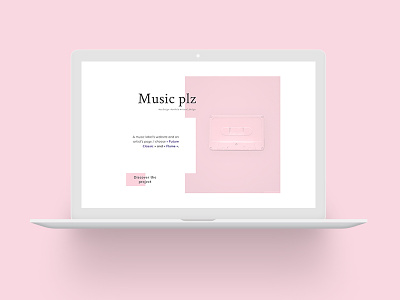 Home | Portfolio bloc music pastel portefolio uidesign uxdesign webdesign