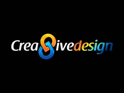 Crea8ivedesign logo 8 black creative design logo shining team