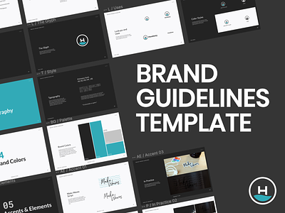 Brand Guidelines Template brand branding figma template