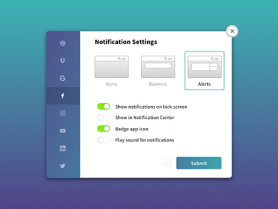 Daily UI 007 Setting