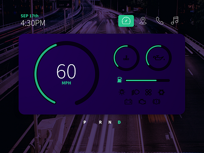 Daily UI 034 car interface daily ui uiux design