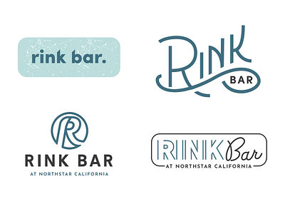 Rink Bar Unused Branding Concepts