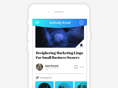 Daiy UI 047 Activity Feed activity feed daily ui mobile design uiux design